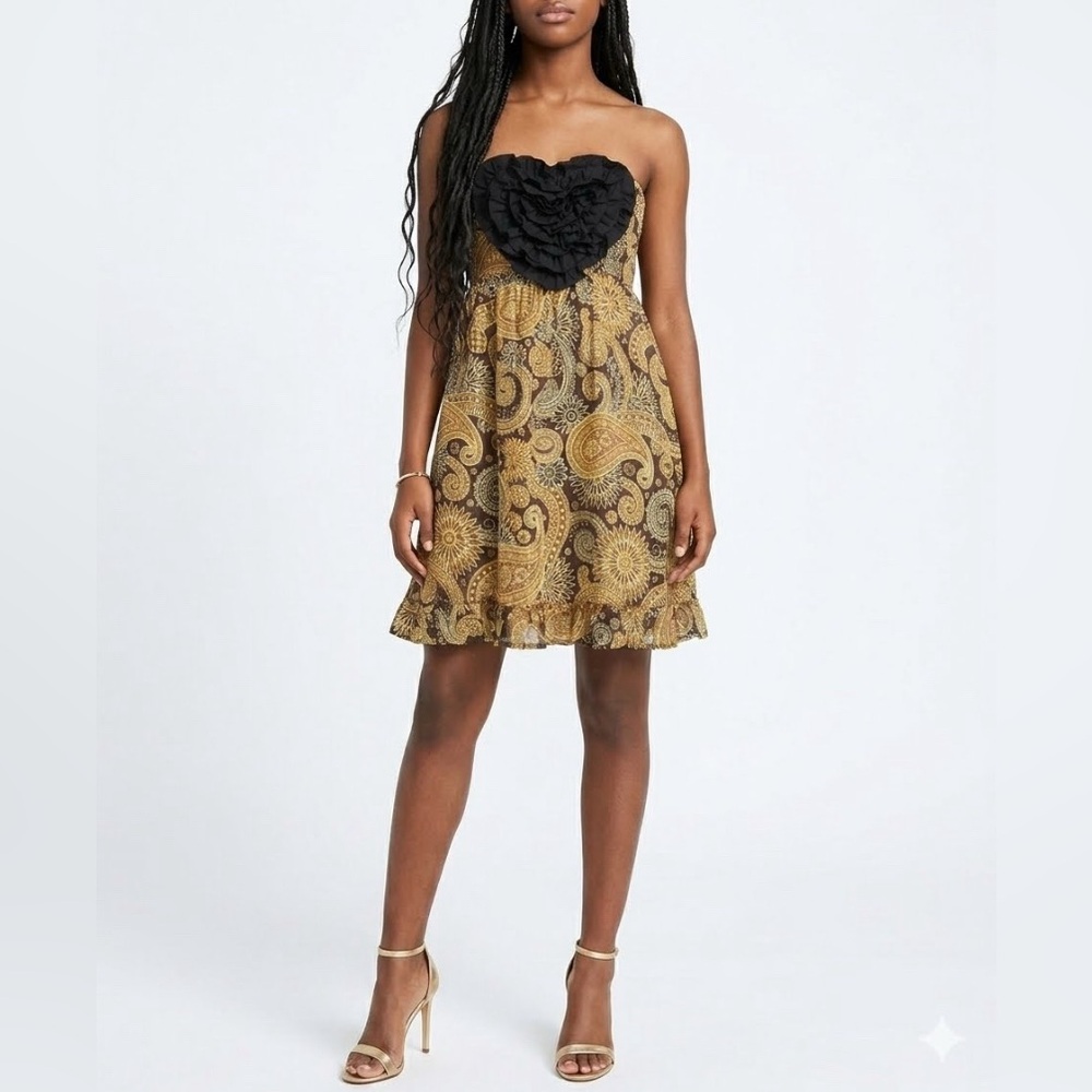 Mudpie Bag Lady Strapless Dress